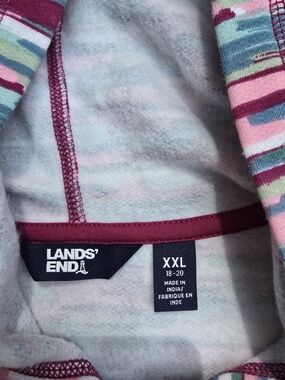 Lands End Womens XXL Hoodie